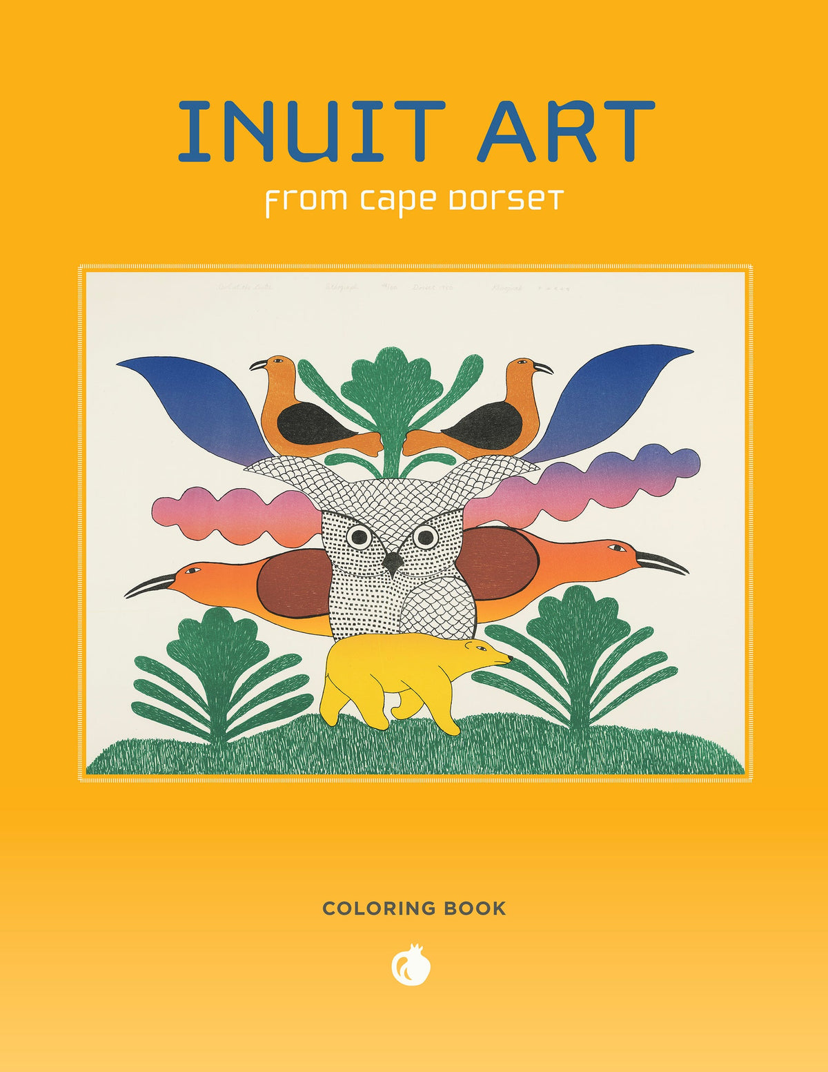 Inuit Art from Kinngait Coloring Book