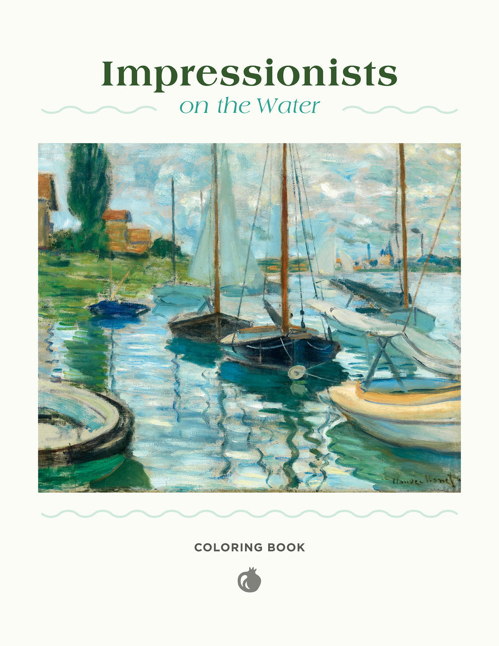 Impressionists on the Water  Coloring Book