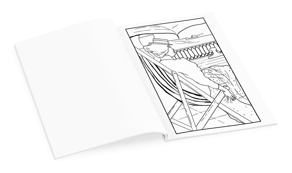 Impressionists on the Water  Coloring Book