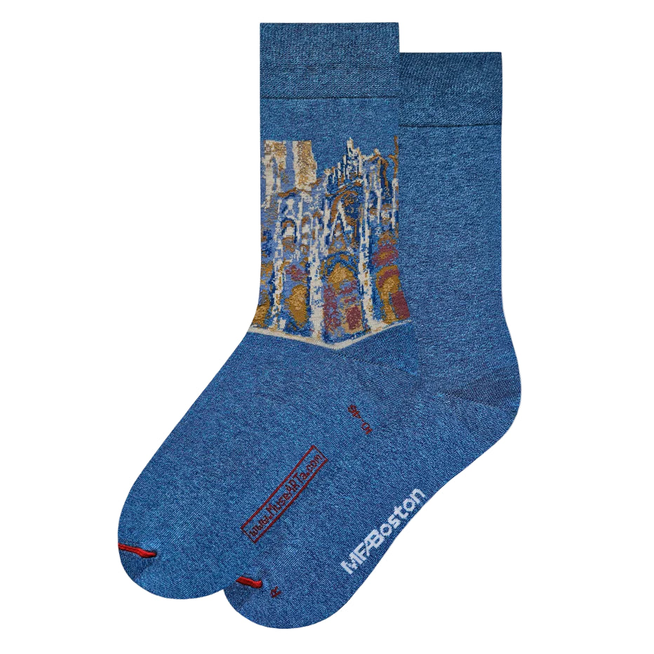 Claude Monet - Rouen Cathedral, Façade Socks