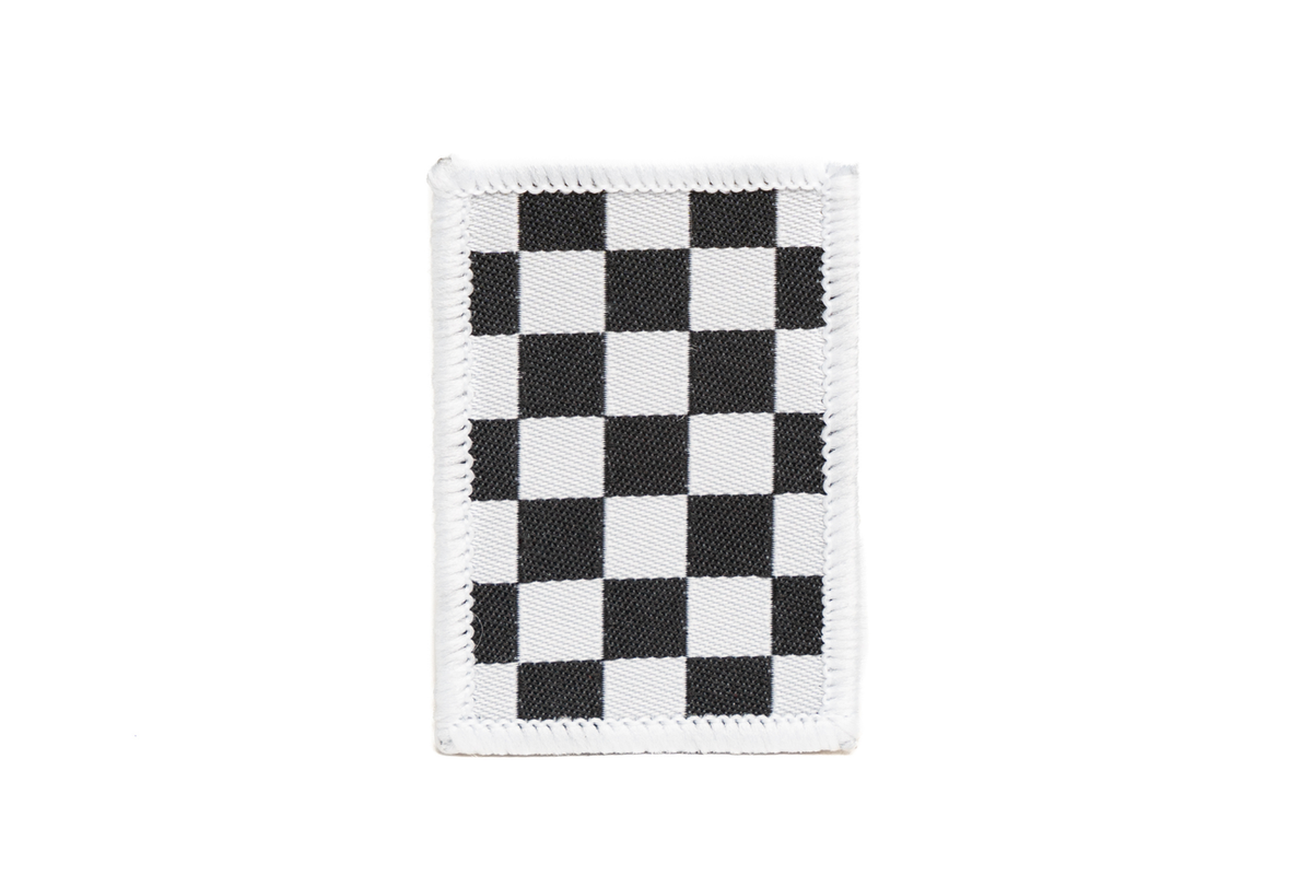 Velcro Label - Checkered