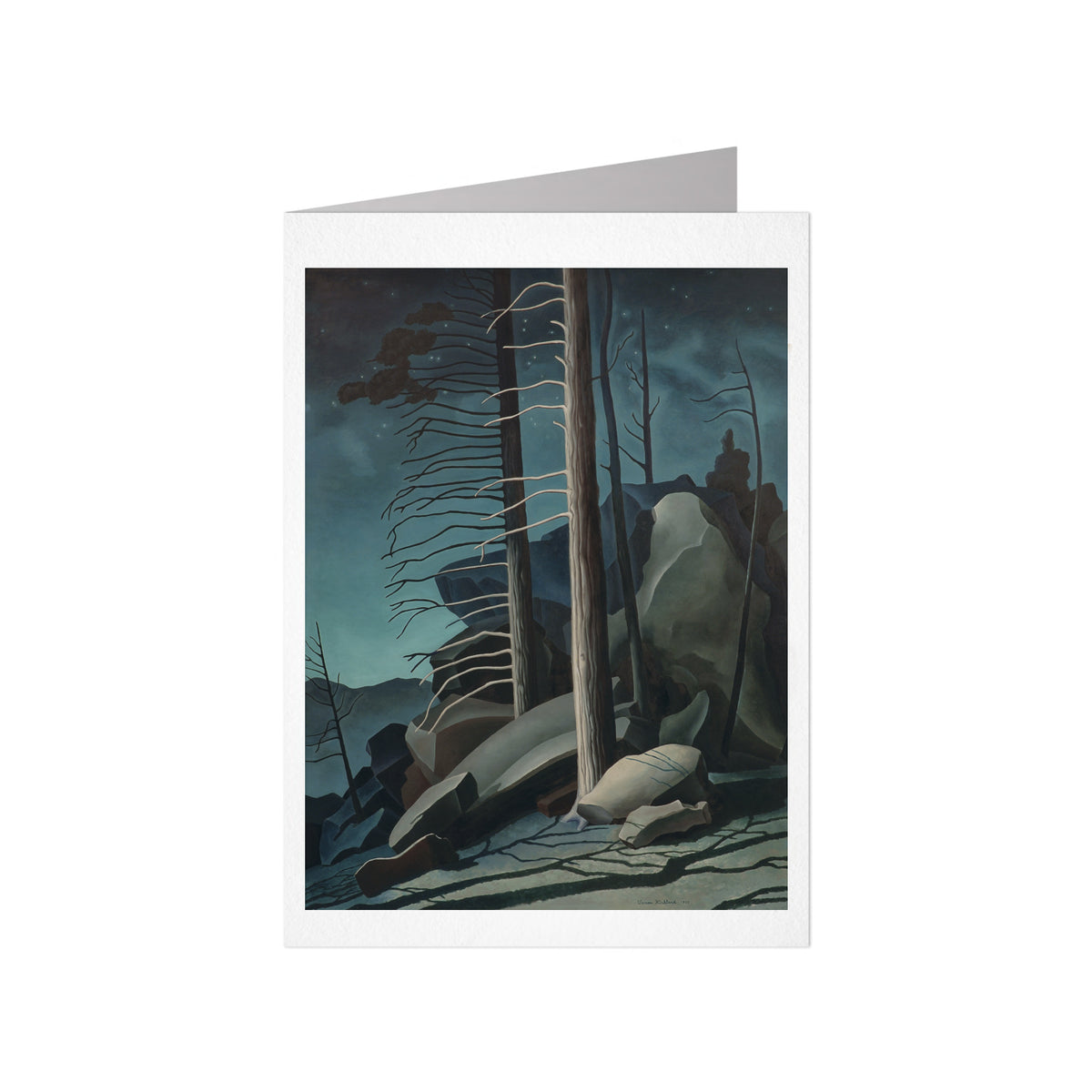 Vance Kirkland - Colorado Moonlight Notecard