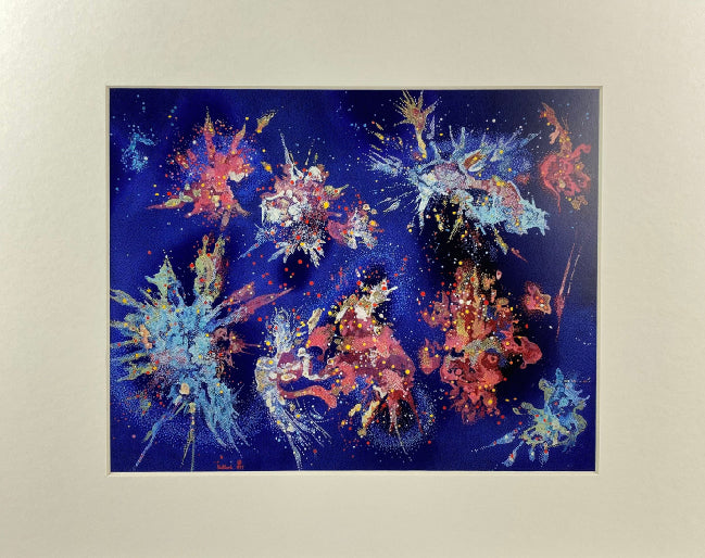 Concerning Scorpio Matted Print