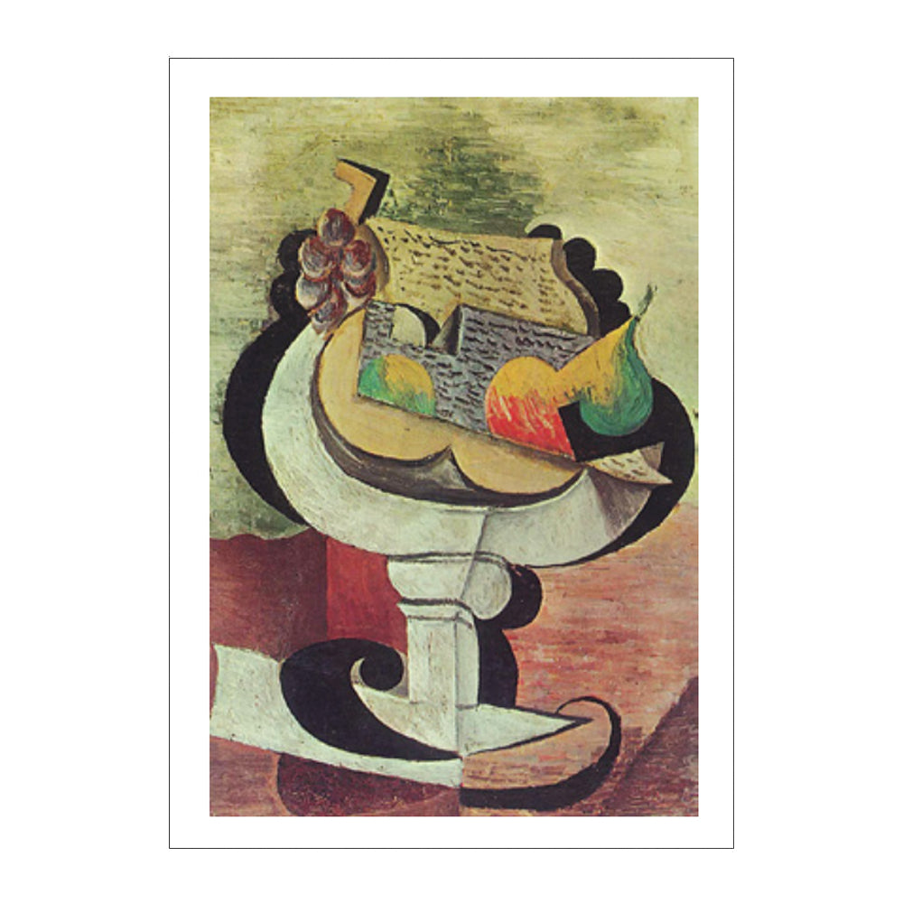 Cup of Fruit, Pablo Picasso Postcard