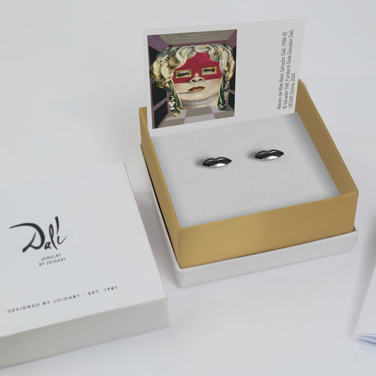 Dali Lip Stud Earrings