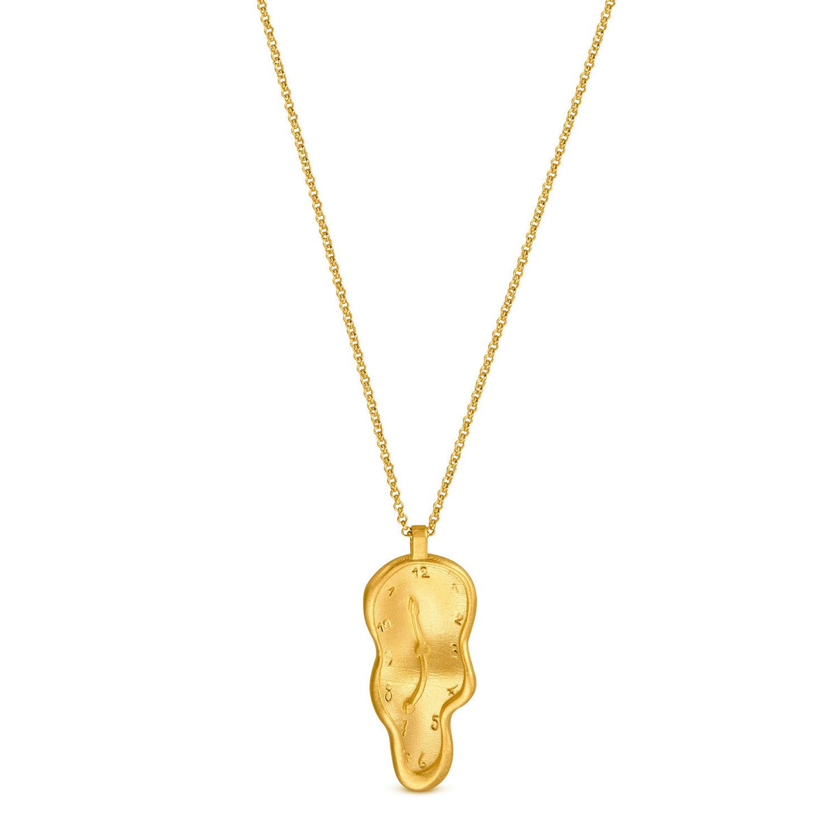 Dali Clock Necklace