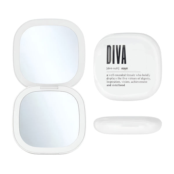 LED Compact Mirror with DIVA Definition