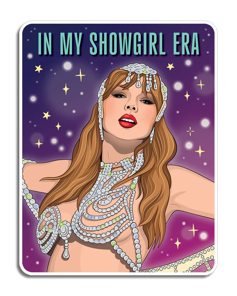 Taylor Showgirl Era Die Cut Sticker