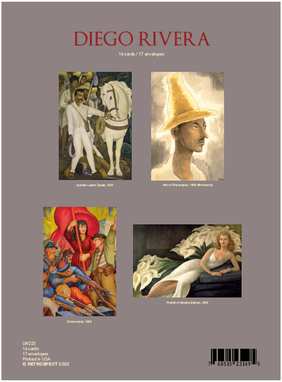 Diego Rivera Boxed Notecards