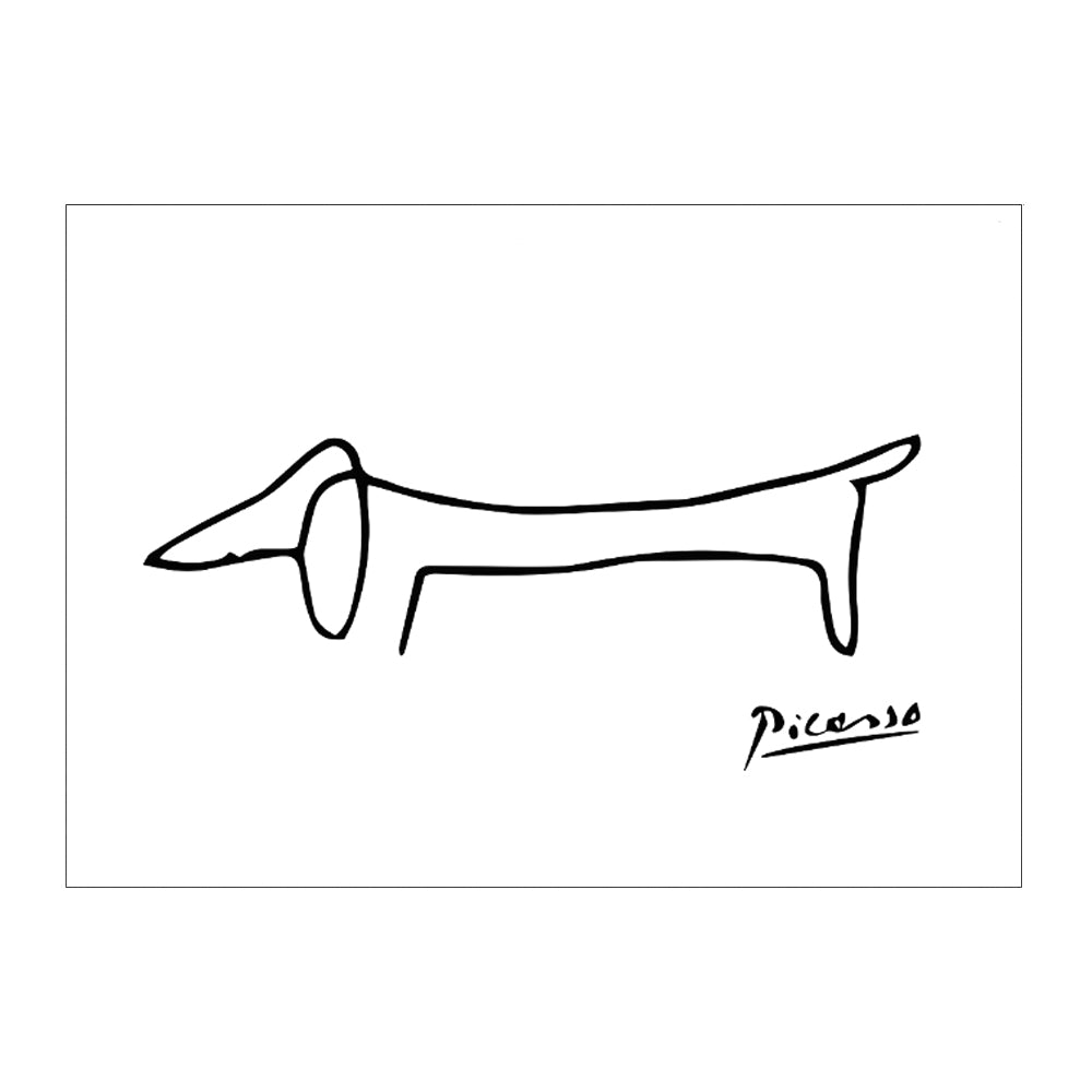 The Dog, Pablo Picasso Postcard
