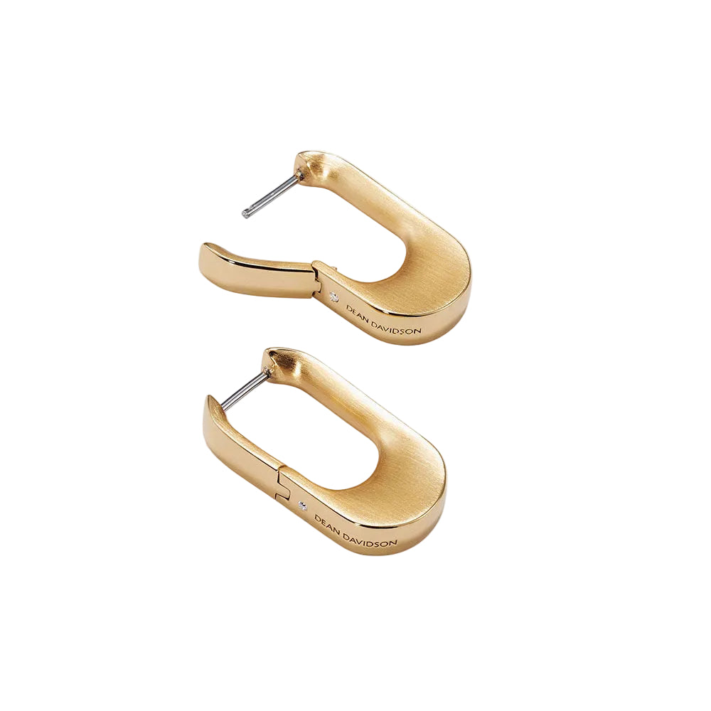 Crosby Hinged Huggie Hoops