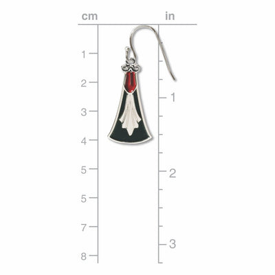 Italian Chandelier Art Deco Earrings