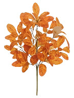 Autumn Laurel Leaf Bush, 17&quot;, Rust