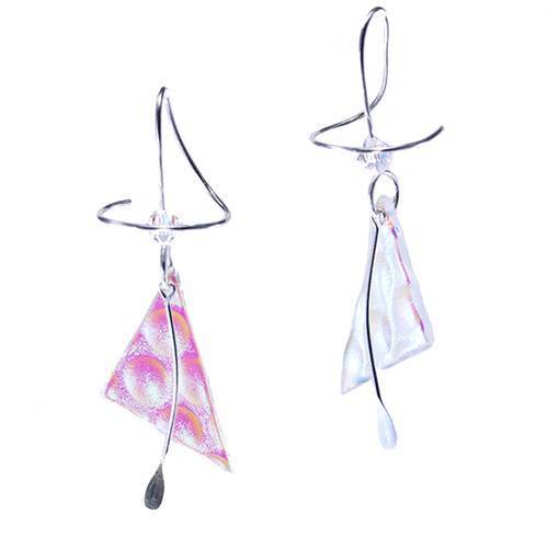 Triangle Dangle Earrings
