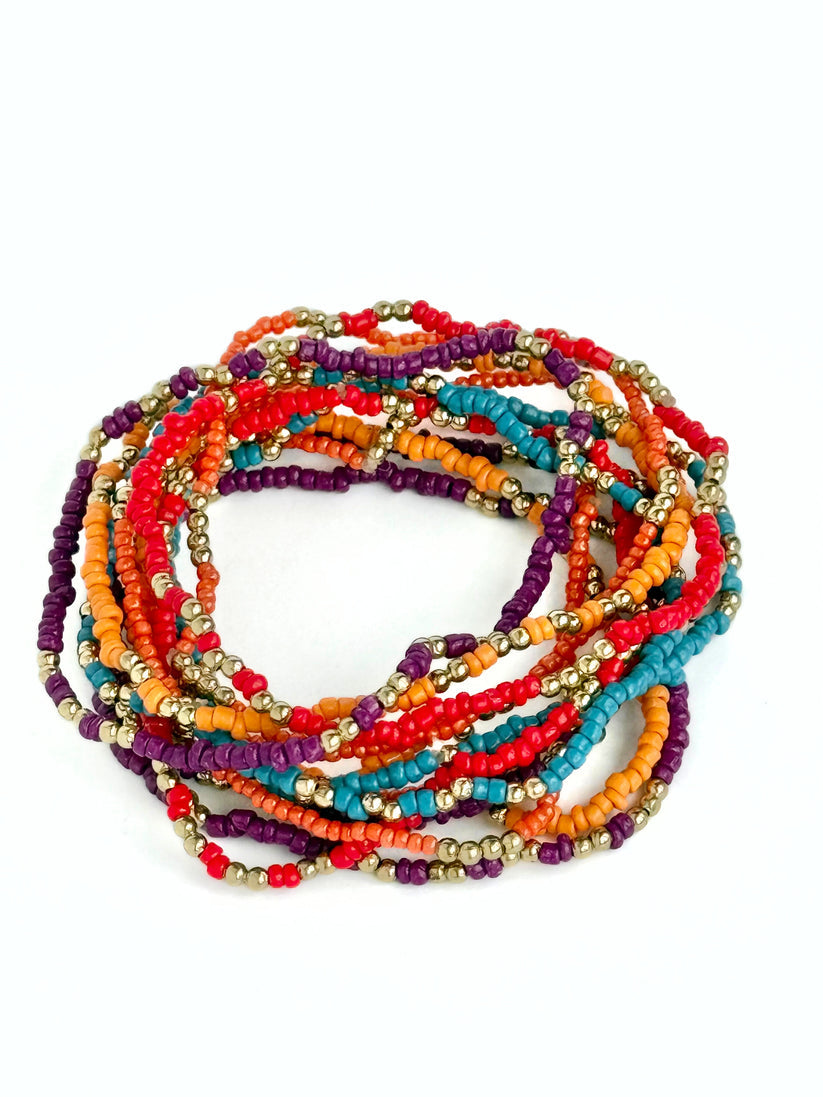 Festival Set of Stretchy Bracelets