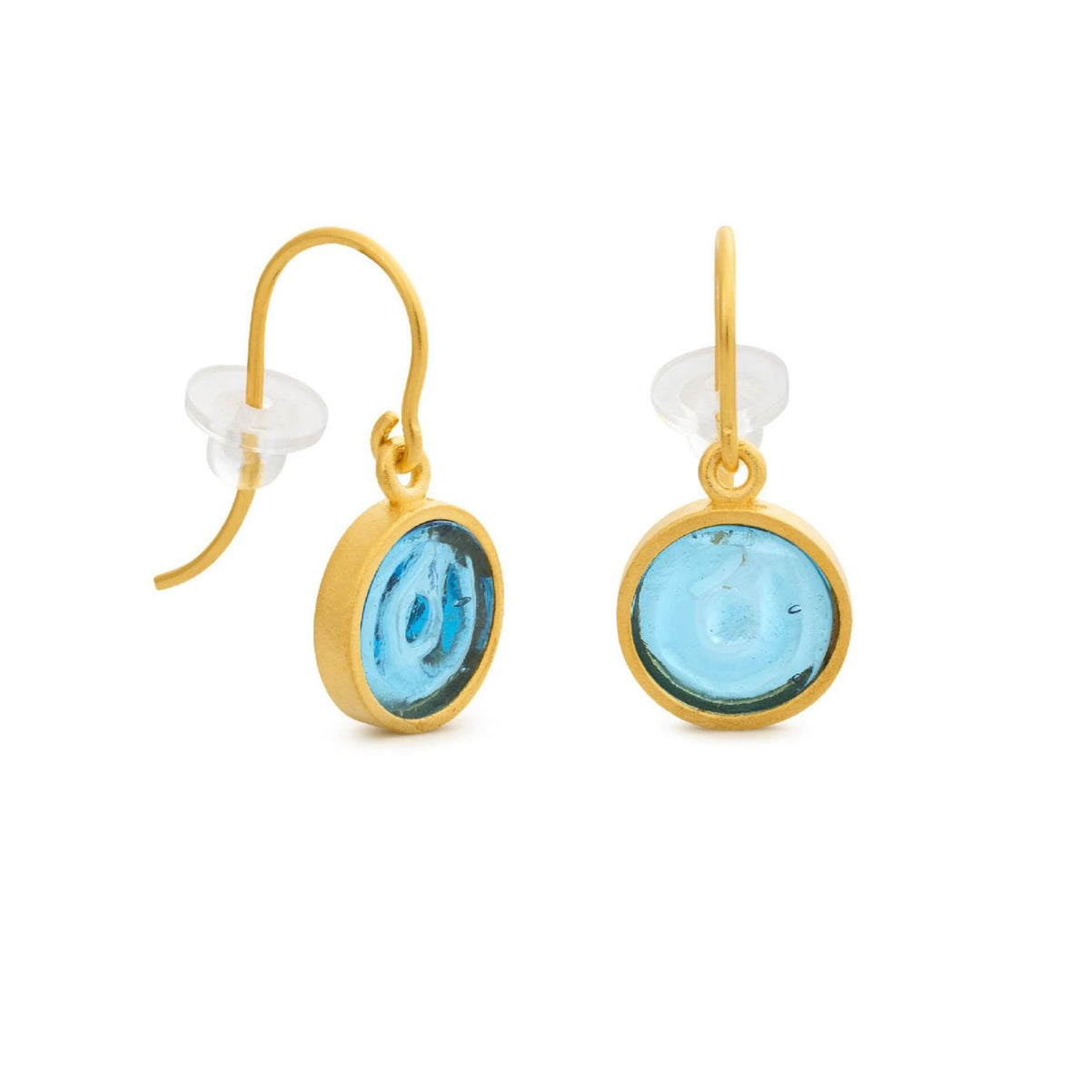 Gaudi Blue Circular Earrings