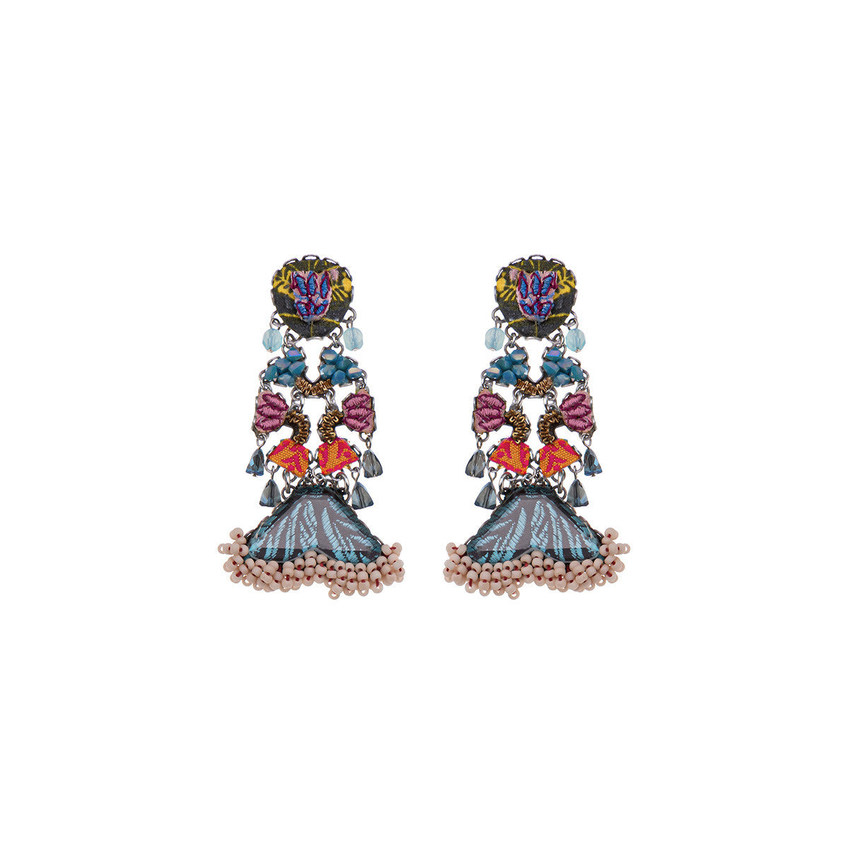 Summer Skies Large Earrings