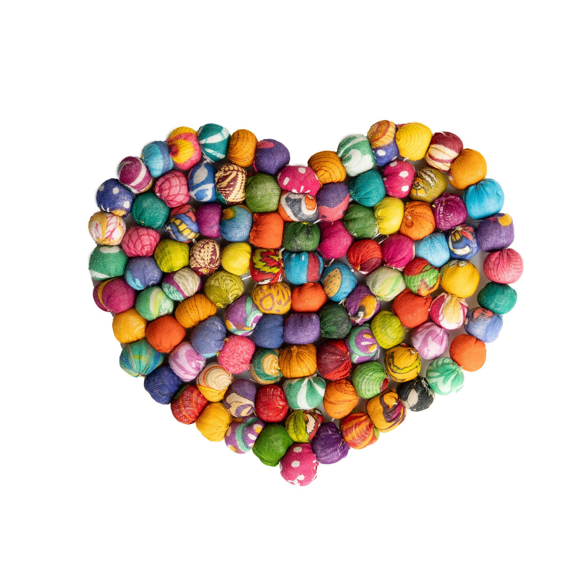 Kantha Heart Trivet