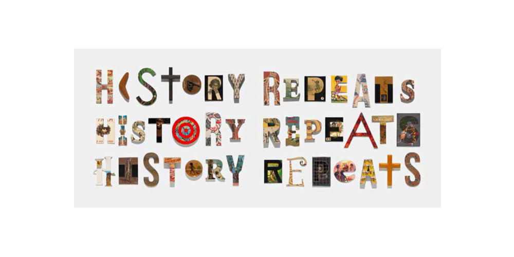 Tony Albert (Girramay/Yidinji/Kuku Yalanji), History Repeats Postcard