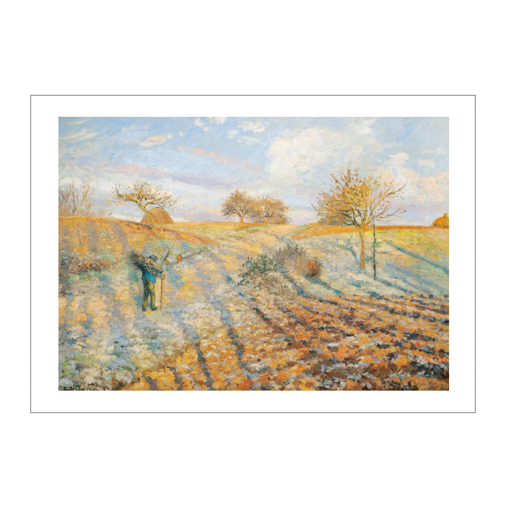 Camille Pissarro: Hoar-Frost at Ennery Postcard