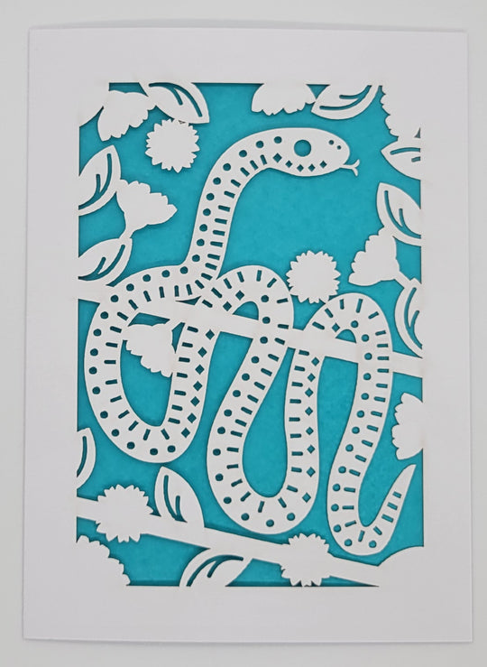 Year of the Snake Card