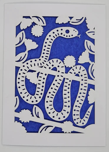 Year of the Snake Card