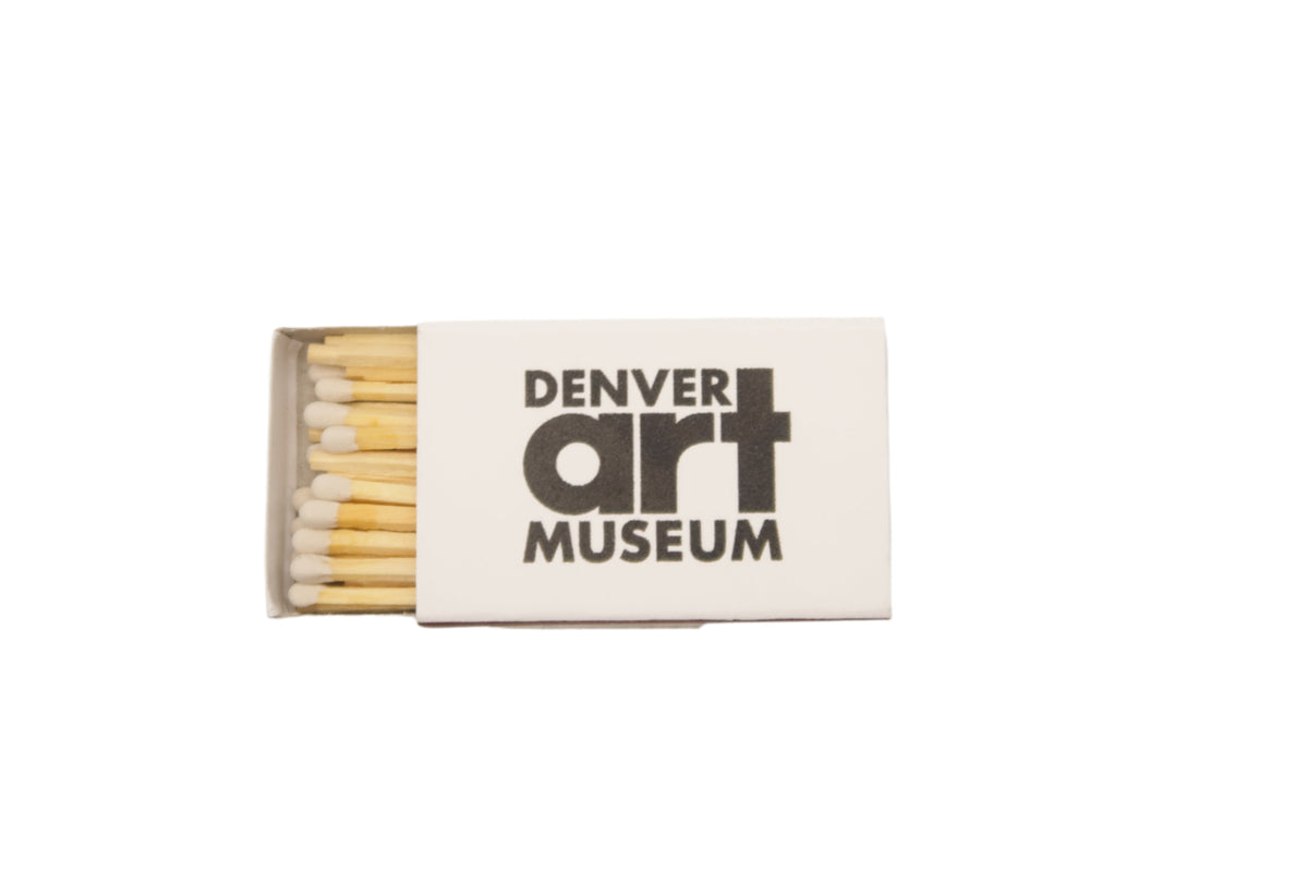 Denver Art Museum White Match Box