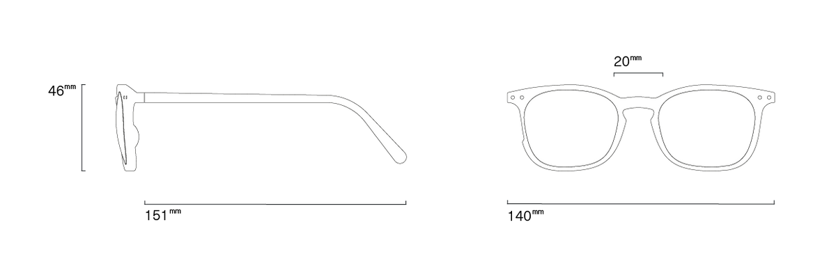 #E Series Tortoise Polarized IZIPIZI Sunglasses