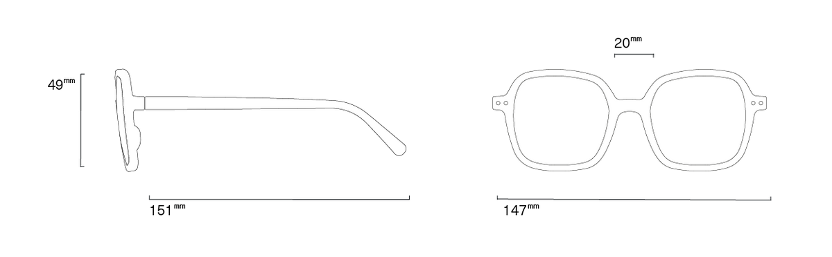 #Office Series Golden Green IZIPIZI Reading Glasses