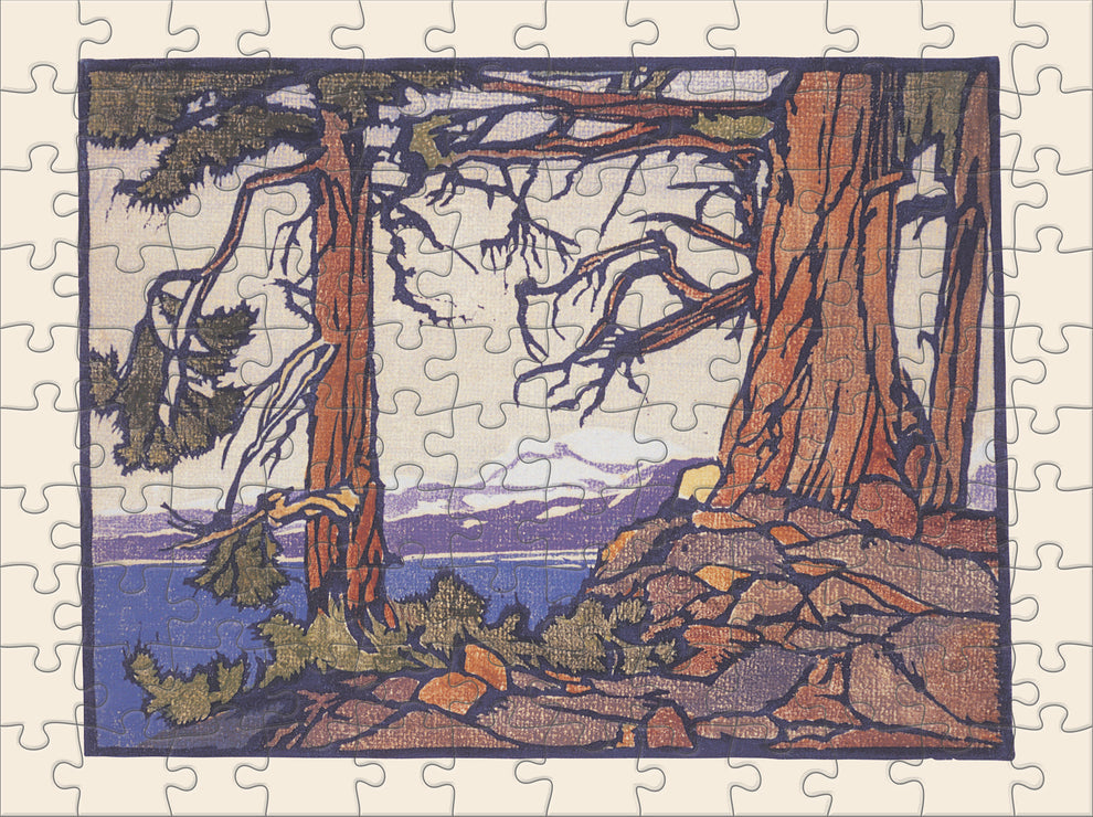 William S. Rice Double Sided Jigsaw Puzzle Set