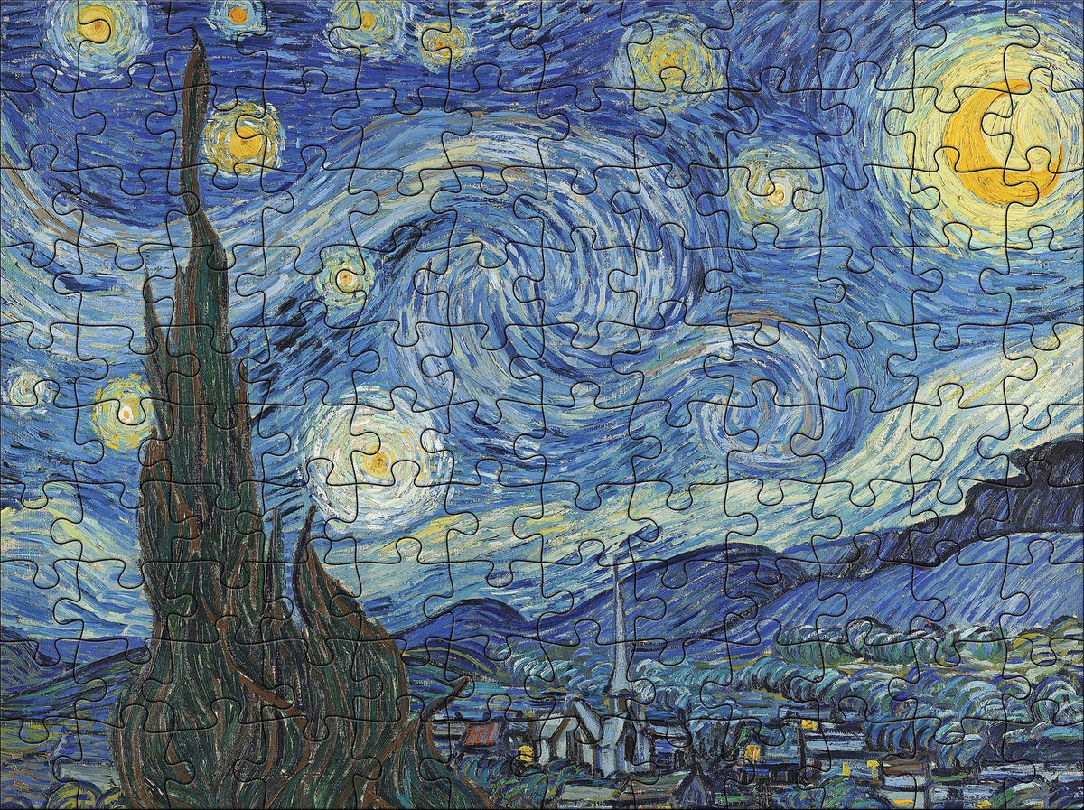 Vincent van Gogh 120-Piece Double-Sided Jigsaw Puzzle