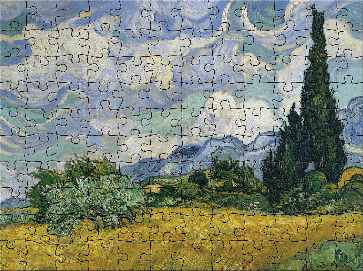 Vincent van Gogh 120-Piece Double-Sided Jigsaw Puzzle