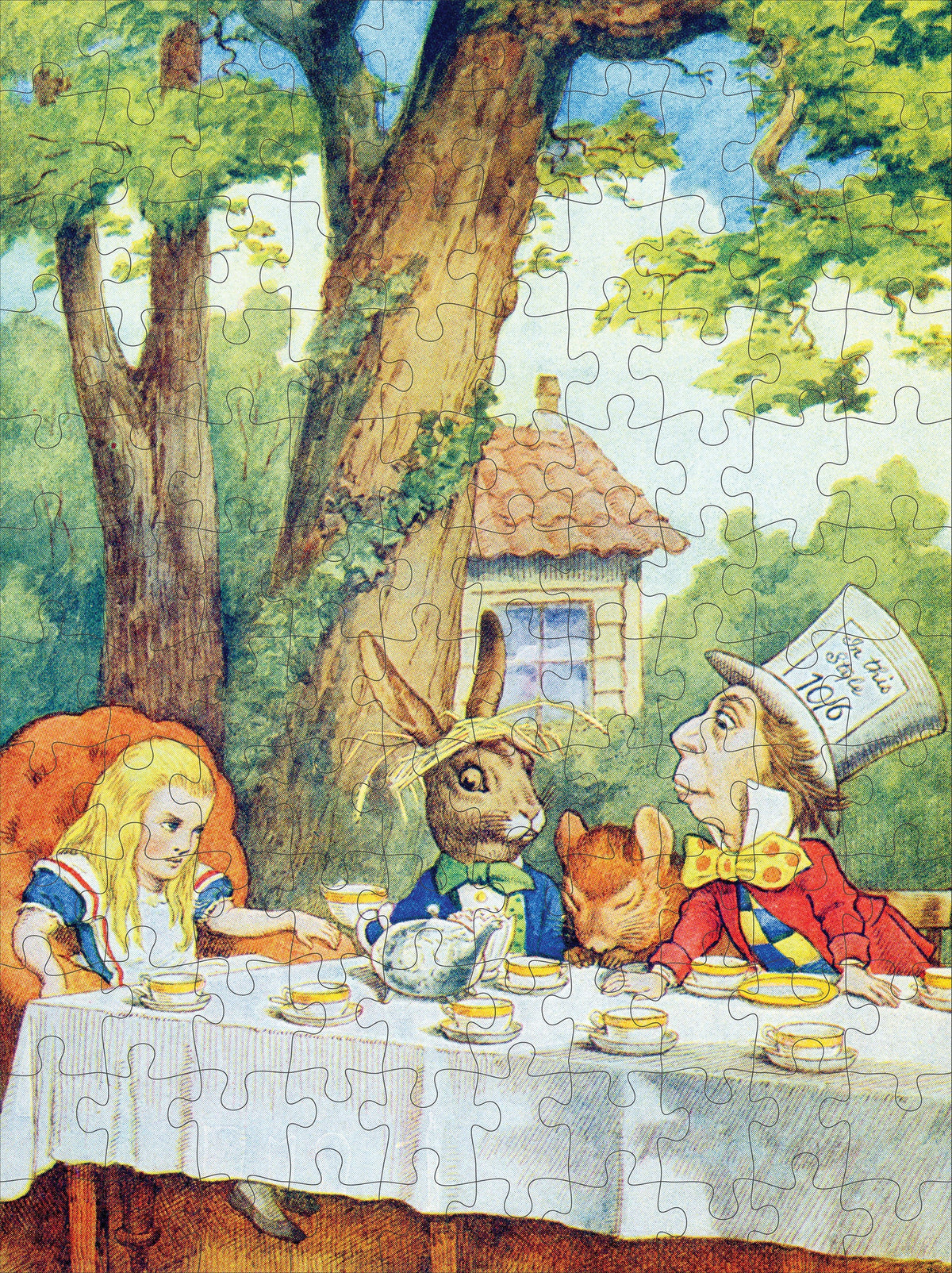 Sir John Tenniel: Alice in Wonderland 120-Piece Double Sided Puzzle