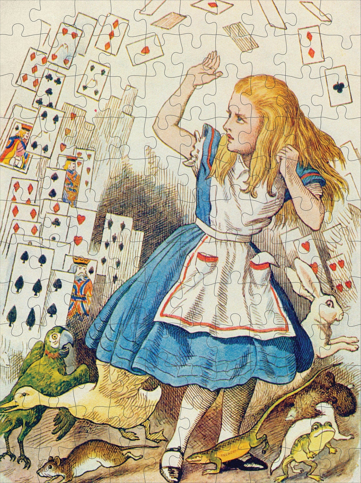 Sir John Tenniel: Alice in Wonderland 120-Piece Double Sided Puzzle