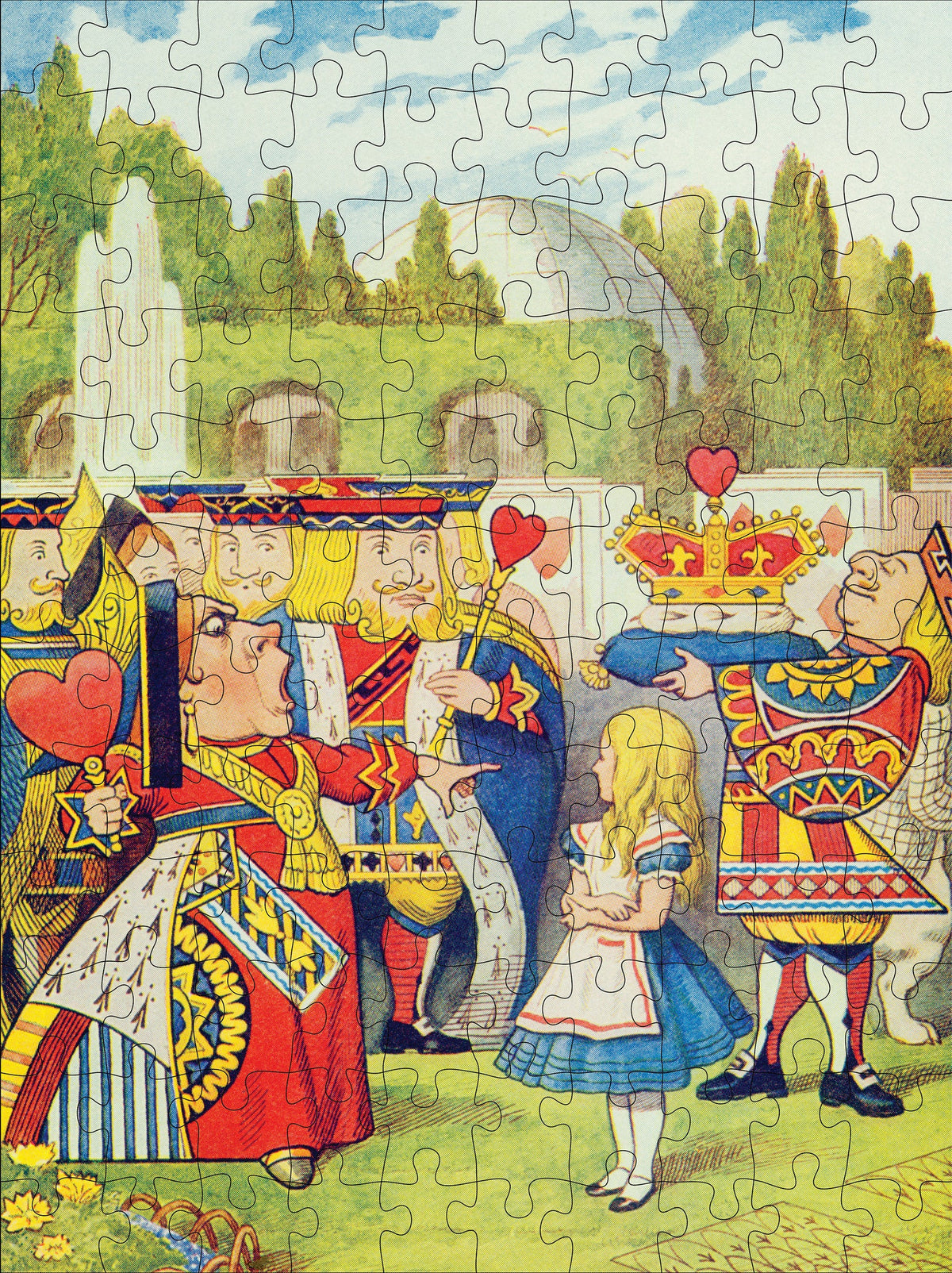 Sir John Tenniel: Alice in Wonderland 120-Piece Double Sided Puzzle