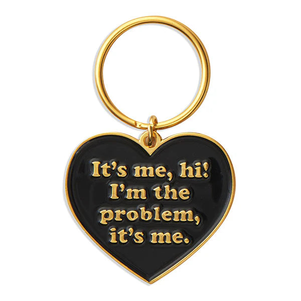 It's Me Hi! Heart Keychain
