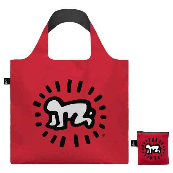 KEITH HARING Radiant Baby Recycled LOQI Bag