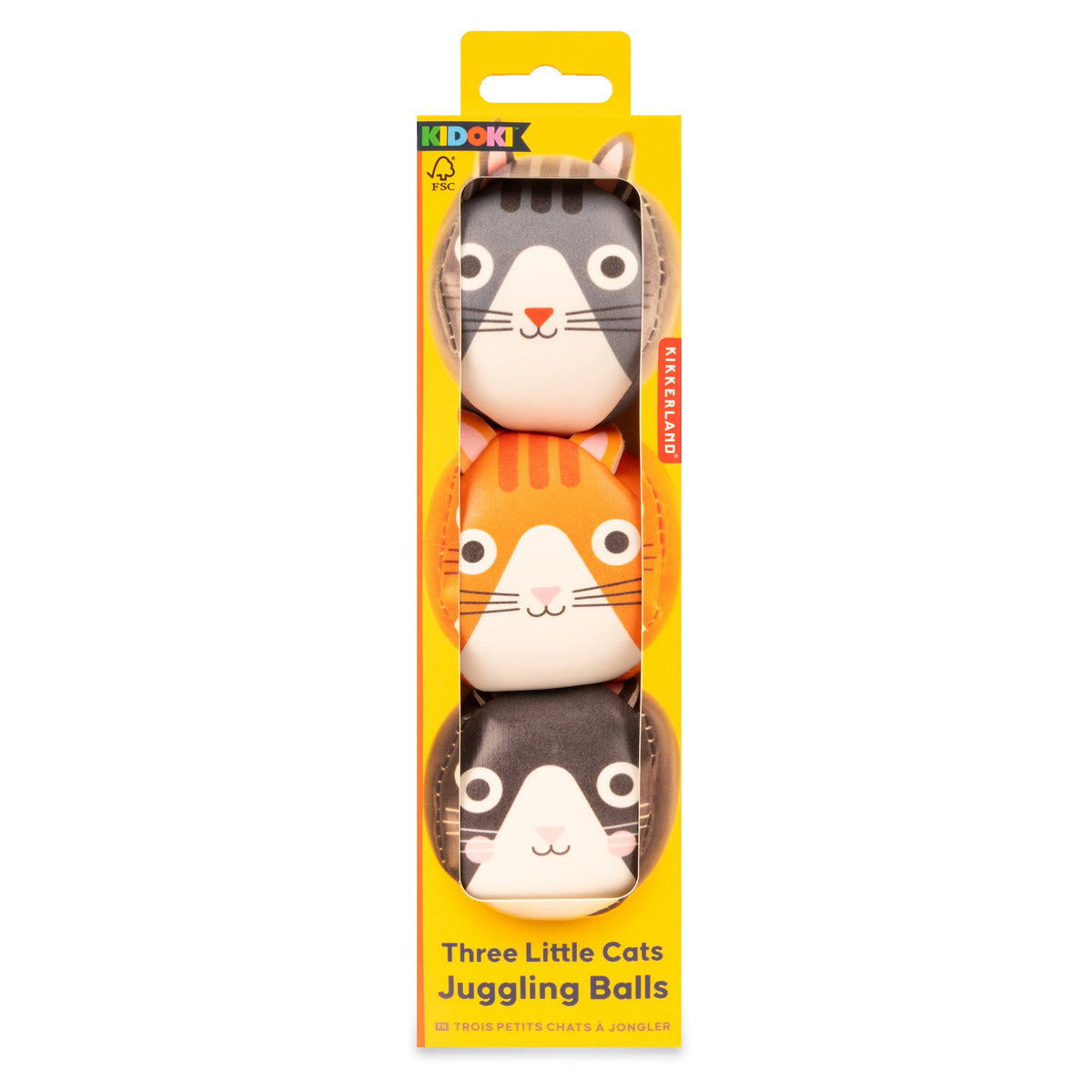Kidoki Three Little Cats  Juggling Balls