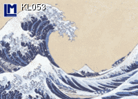 Hokusai-The Great Wave Lenticular Postcard