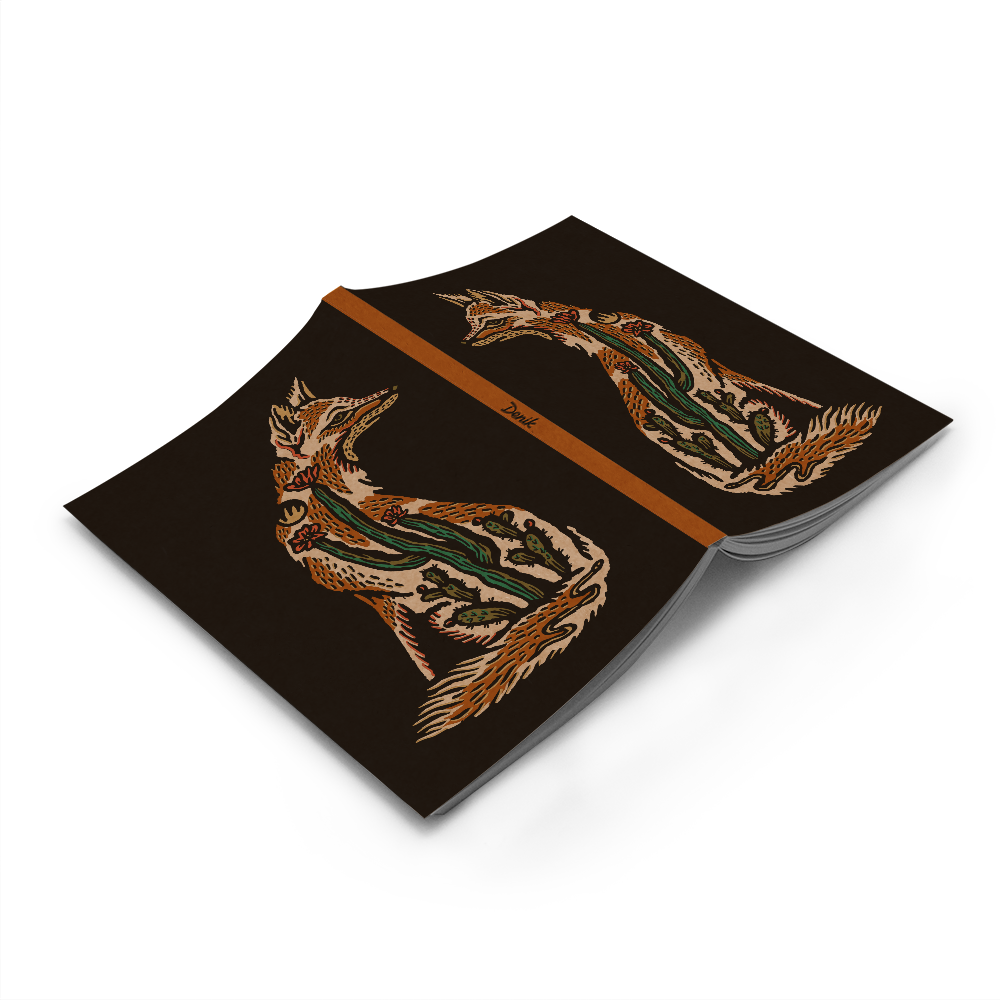 Coyote Mirage Layflat Notebook