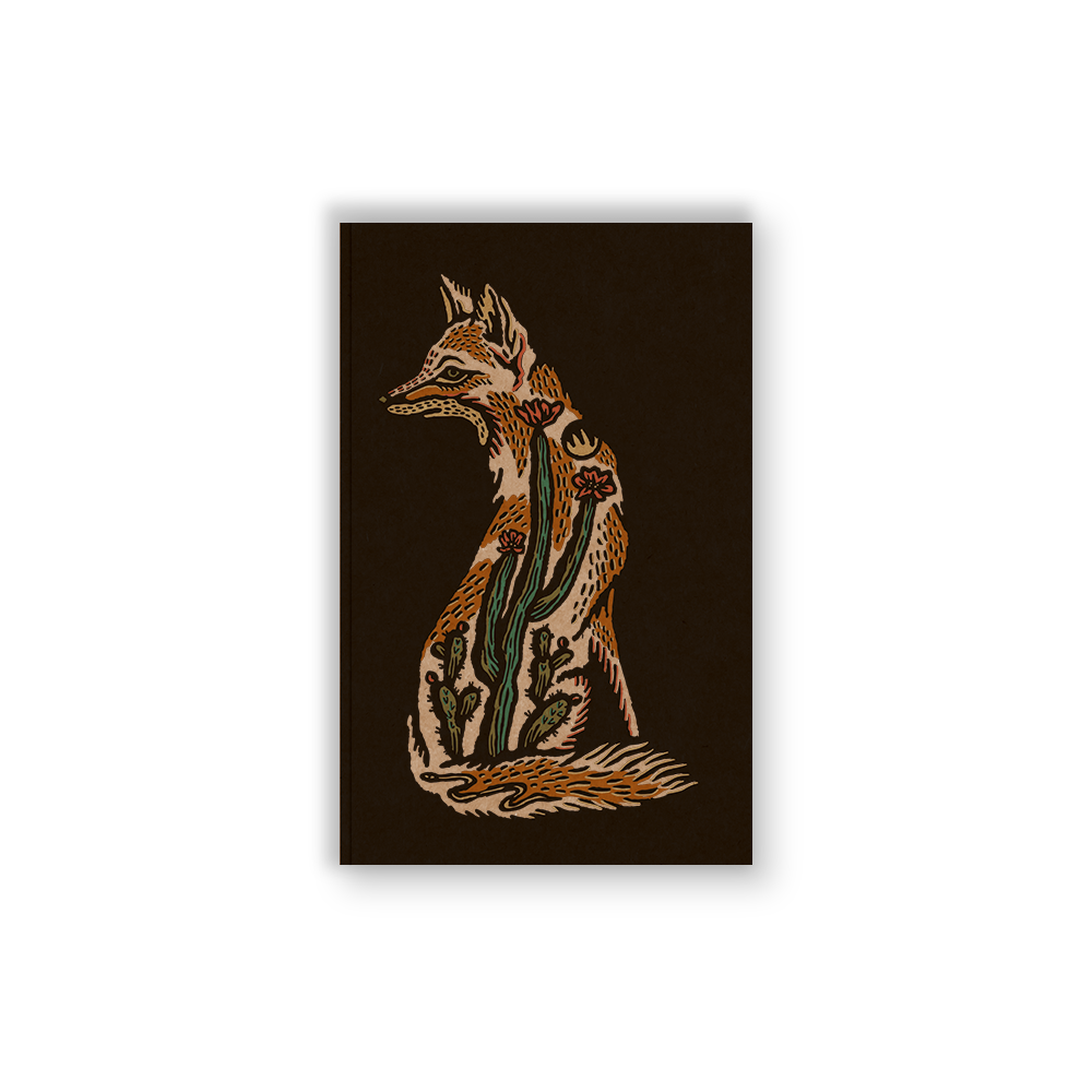 Coyote Mirage Layflat Notebook