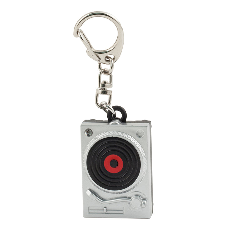 Turntable Light-Up Keyring