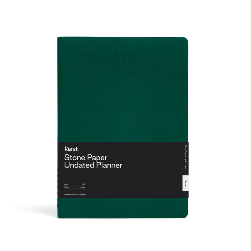 Karst - B5 Softcover Undated Planner