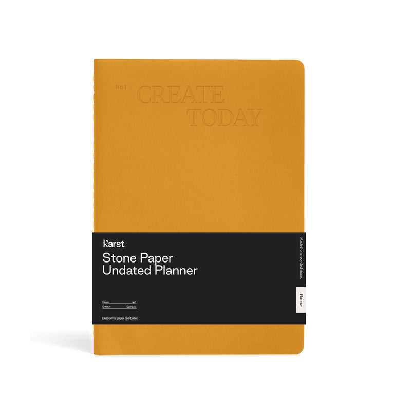 Karst - B5 Softcover Undated Planner