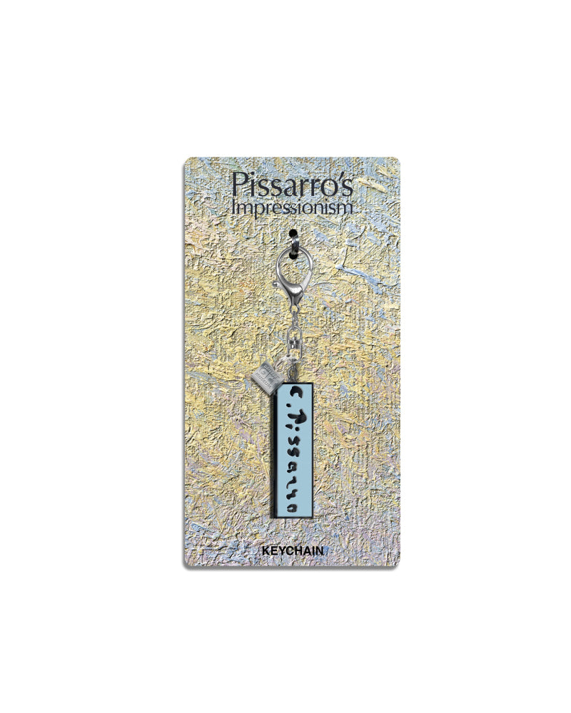 Pisssarro Signature Keychain