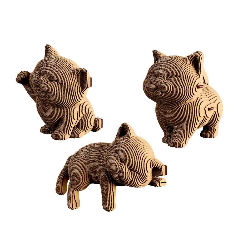 Kitten Trio 3D Puzzle