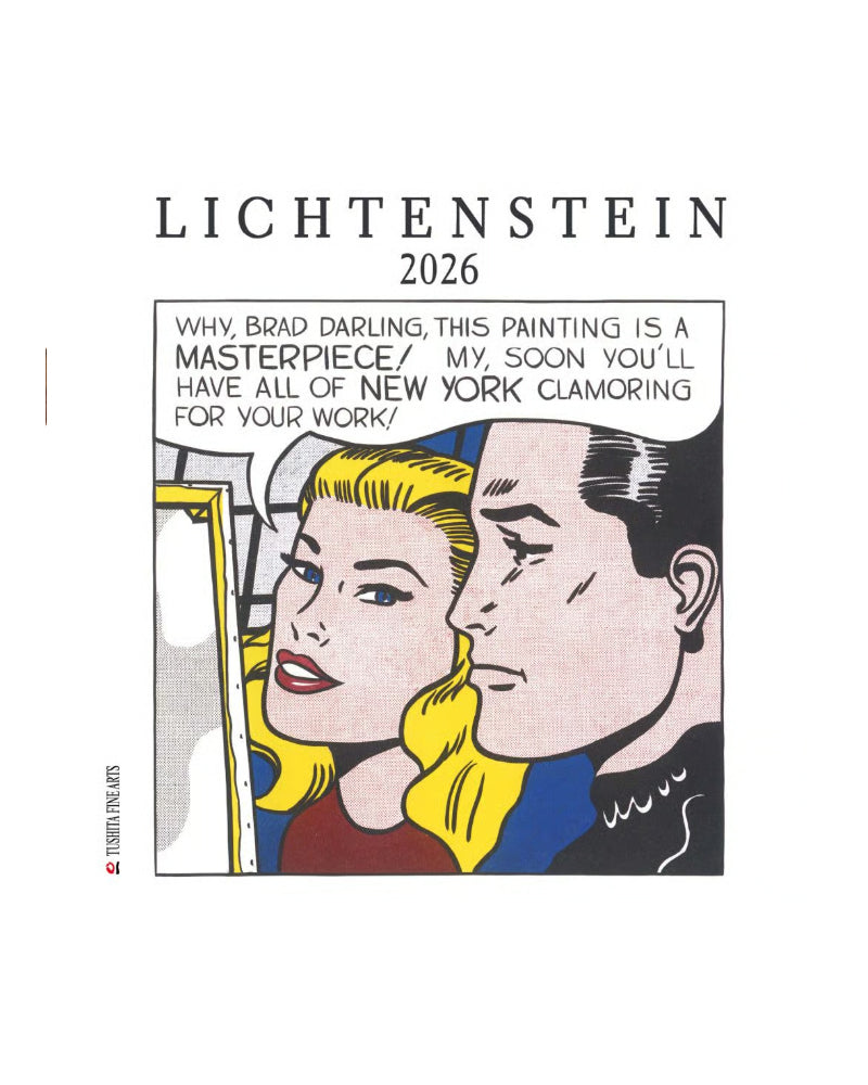 Roy Lichtenstein 2026 Wall Calendar