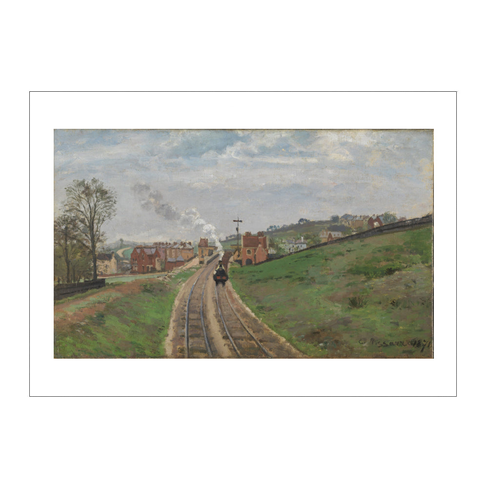Camille Pissarro: Lordship Lane Station, East Dulwich Postcard