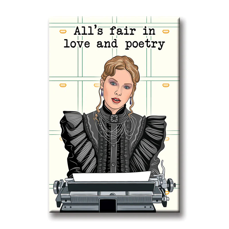 Love and Poetry Magnet
