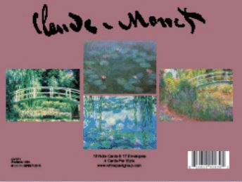 Claude Monet Boxed Notecard